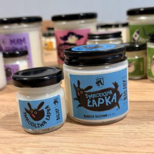 Naturalna Świeca Sojowa - Smrodliwa Łapka