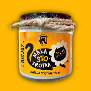 Naturalna Świeca Sojowa - Mała Stokrotka