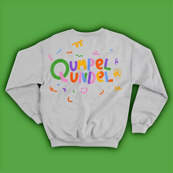 bluza qmpel szara tyl bluza qmpel szara tyl