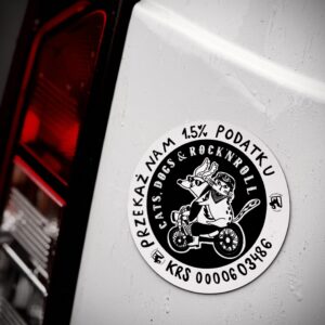 Magnes na auto – Cats Dogs & Rock'n'Roll