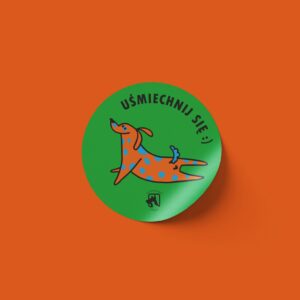 Naklejka - UŚMIECHNIJ SIĘ :)