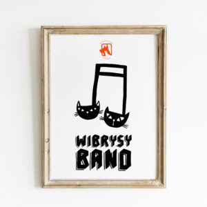 Plakat - Wibrysy band | nutka