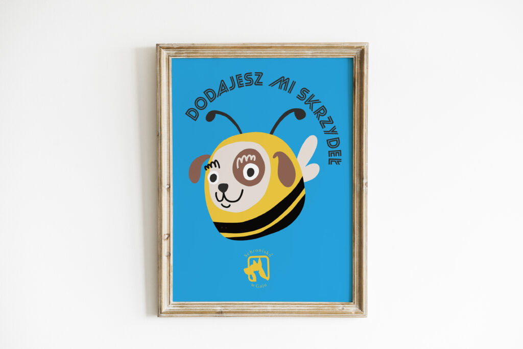 Plakat - Dodajesz mi skrzydeł
