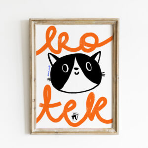 Plakat - Kotek