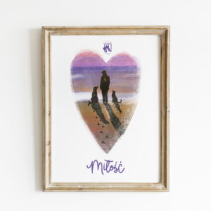 Plakat - Miłość | chłopak