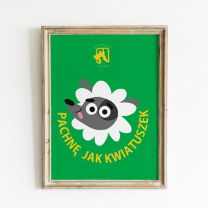 Plakat - Pachnę jak kwiatuszek