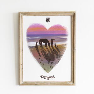 Plakat - Miłość | koń